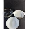 Image 3 : Corning Ware Baking Dish, 9" Ceramic & Glass Bowls