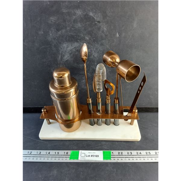 Copper Bartenders Set