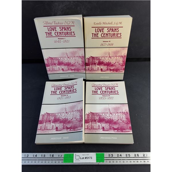 (4) Love Spans the Centuries Books