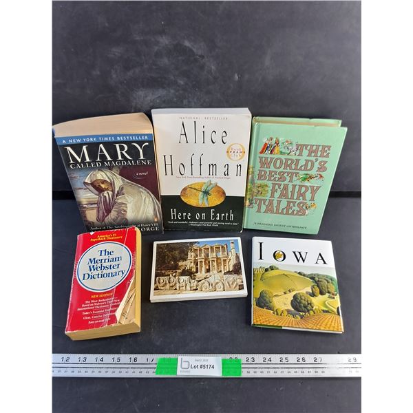 (6) Books - Iowa, The World's Best Fairy Tales, Here on Earth
