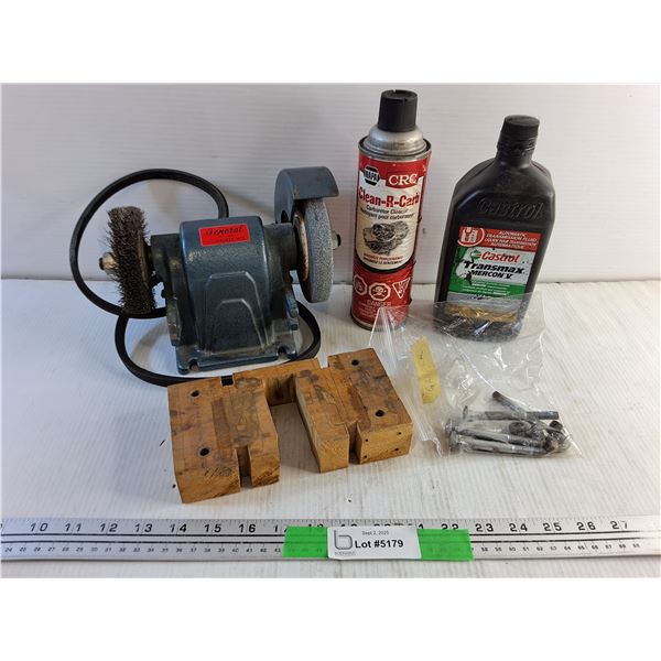 General Belt Grinder, Castrol Mercon V ATF, Carburetor Cleaner, Cannot Ship