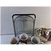 Image 3 : Strainers, Ceramic Mugs, Glass Dishes, Serving Tray