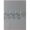 Image 2 : (6) 5″ Cocktail/Martini Glasses