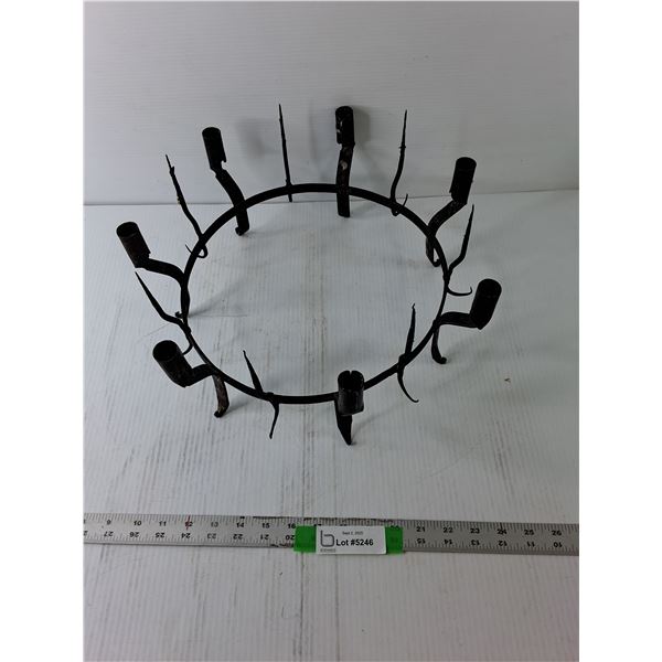 14″ Metal Crown Fixture