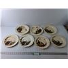 Image 1 : (7) Wedgwood Animal Plates, One Riser