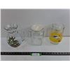 Image 1 : (3) Glass Pitchers up to 9″