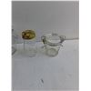 Image 2 : (4) Various Glass Jars up to 6″