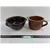 Image 1 : (2) 9″ Ceramic Pots