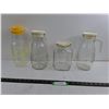 Image 1 : (4) Glass Pitchers up to 11″