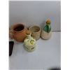 Image 2 : New Christmas Candle, Friesland 5″ Tray, (3) Ceramic Oil Bottles up to 9″, Misc