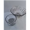 Image 2 : (3) Large Glass Bowls up to 15″