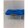 Image 3 : (2) 13x9″ Sterilite Show Offs Containers With Lids