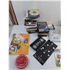 Image 3 : Lot of Various Cds, Empty Cases, Floppy Disks, (2) VHS Movies, Chipset Cooler Kit, Misc