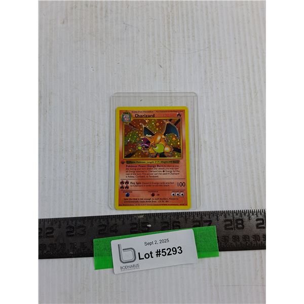 1st Edition Holographic Charizard CANNOT AUTHENTICATE