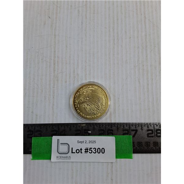 ^ USA 50 Dollar 1 Oz Fine Gold Coin CANNOT Authenticate