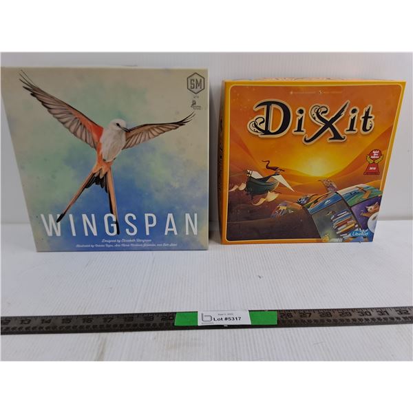 Wingspan and Dixit Board Games