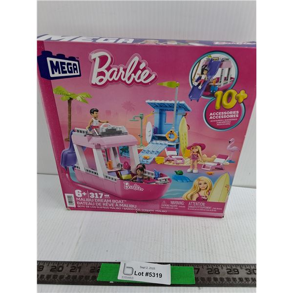 Barbie Mega Blocks Plastic Building Set-inner bags sealed