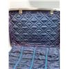 Image 3 : Blue Velvet Inside Luggage Case