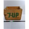 Image 1 : 7-Up Wooden Crate Vintage  -  PICK UP