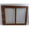 Image 3 : Framed Art Print 20" x 16" and Vintage Window Frame 31" x 25"