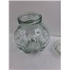 Image 3 : 12″ Tulip Glass Jar With Cover