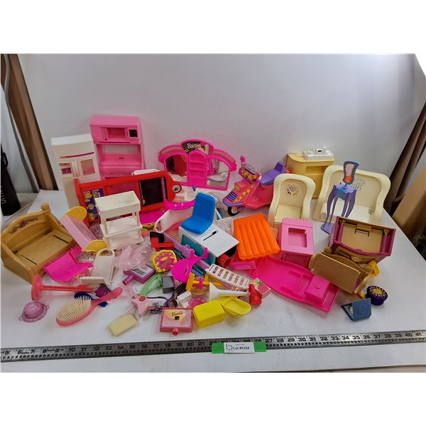 Lot of Misc Barbie Toys Various Years
