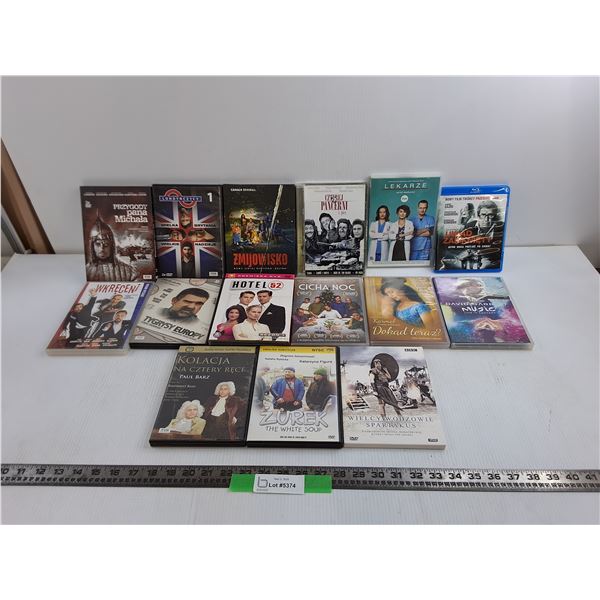 (18) Polish Dvds, Hotel 52, Tygrysy Europy, WrKrenceni, Misc