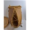 Image 2 : (2) Wicker Baskets, up to 20″ -  PICK UP ONLY
