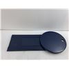 Image 2 : 25″ Blue Foldable Wooden Stool