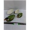Image 1 : (2) Ceramic Duck Containers up to 7″