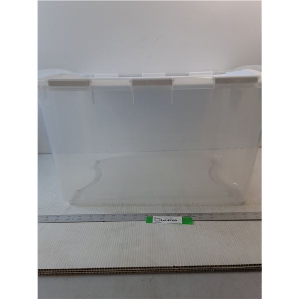 Sterilite Plastic Storage Container- 22" x 15.5" x 13" - PICK UP