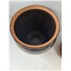 Image 10 : Vintage Pfaltzgraff Bowl, Confit/Serving Bowl, Saskatoon Pottery Hand Crafted Urn/Wide Vase