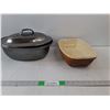 Image 1 : Silver Glazed Dutch Oven, Ceramic Bread Pan