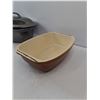 Image 3 : Silver Glazed Dutch Oven, Ceramic Bread Pan
