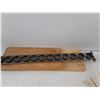 Image 10 : Long 12 Candle Holder, Festive Autumn Decor, Spruce and Maple Boards Small
