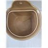 Image 10 : Stoneware Octagonal Casserole Dish, Blue Oval Baking Dish Ceramic, Blue Glazed Plate, Salt Container