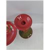 Image 3 : Royal Doulton Festive Home Candle Holder and Raised Dish or Fruit/Candy