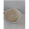 Image 7 : (3) Sequentially Sized Mixing Bowls Small, Medium, Large Cobalt Blue Ceramic