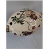 Image 2 : Floral Vintage Soup Tureen With Lid - Chipped