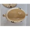 Image 3 : Floral Vintage Soup Tureen With Lid - Chipped