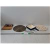 Image 1 : Cloth, Cast Iron Enamel Omelet Pan Small, Heat Plate Inductive Heat Disspersion Plate