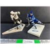 Image 1 : Mario Lemieux & Brian Leetch Collectors Hockey Figures