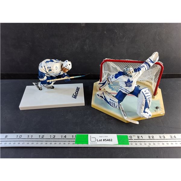 Bryan McCabe & Ed Belfour Toronto Maple Leafs Collectors Hockey Figures