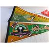 Image 2 : Grey Cup Pennants, Canadian Pacific Clapper, Oilers Embroidered Patch