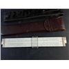 Image 2 : (2) Slide Ruler Cases, (1) Geotec Slide Ruler