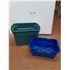 Image 1 : **Plastic Storage Tote 24" x 16" x 16", Shopping Basket - Cannot Ship