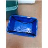 Image 2 : **Plastic Storage Tote 24" x 16" x 16", Shopping Basket - Cannot Ship