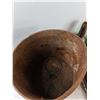 Image 3 : (3) Glass Bottles, Vintage Bucket, Steering Wheel Cover,Misc - As Is -  PICK UP