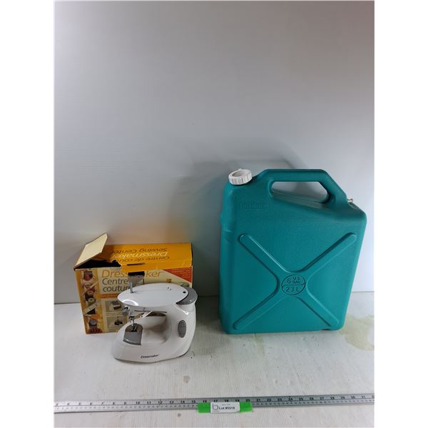 Dressmaker Sewing Centre, Reliance 6 Gallon Water Container - As Is CANNOT SHIP