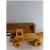 Image 2 : Wooden Shelf, Wooden Truck - As Is CANNOT SHIP